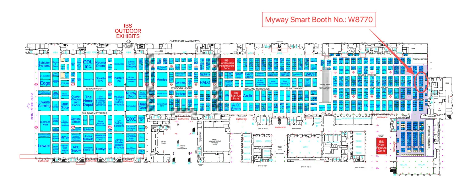 Myway Smart Booth No. W8770 - IBS 2026