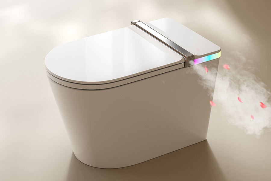 NAS02 One Piece Built in Tank Smart Toilet