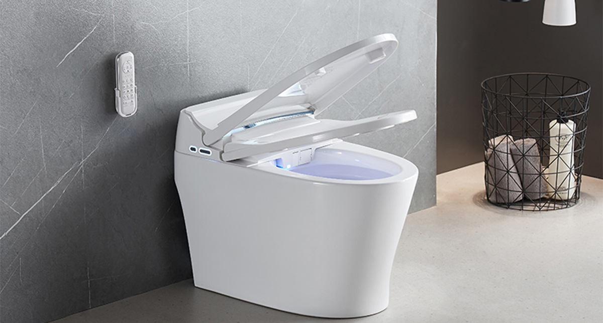 NAS10 Built-in Tank Smart Toilet Profile