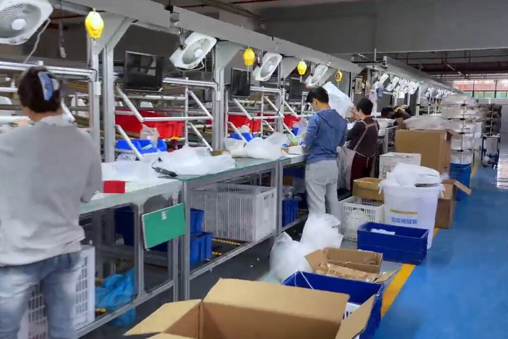 Smart Toilet Factory Production Line