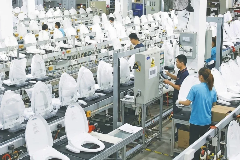 Bidet Toilet Seat Production Workshop