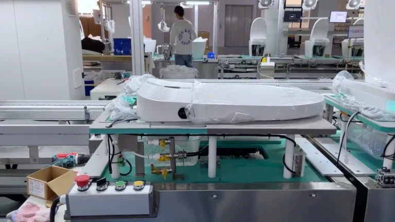 Reliable Smart Toilet Manufacturer Production Line