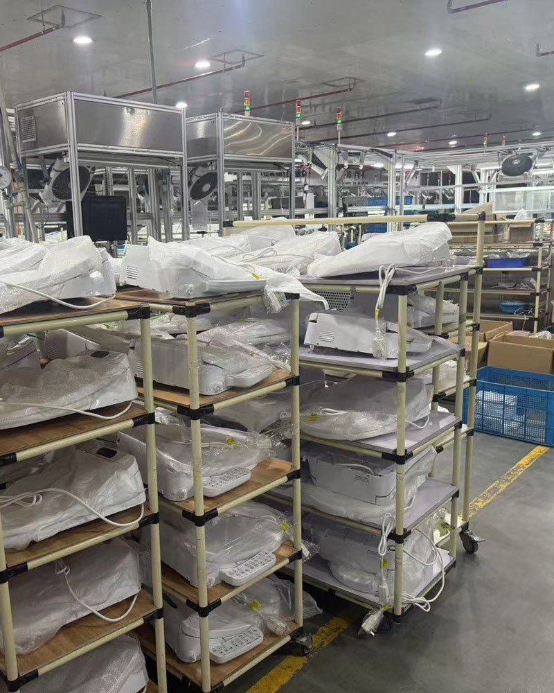 Línea de producción de fábrica de inodoros inteligentes