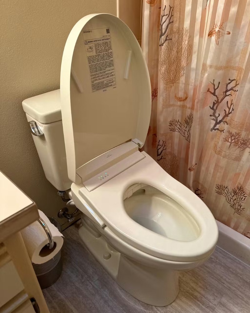 Asiento de inodoro inteligente