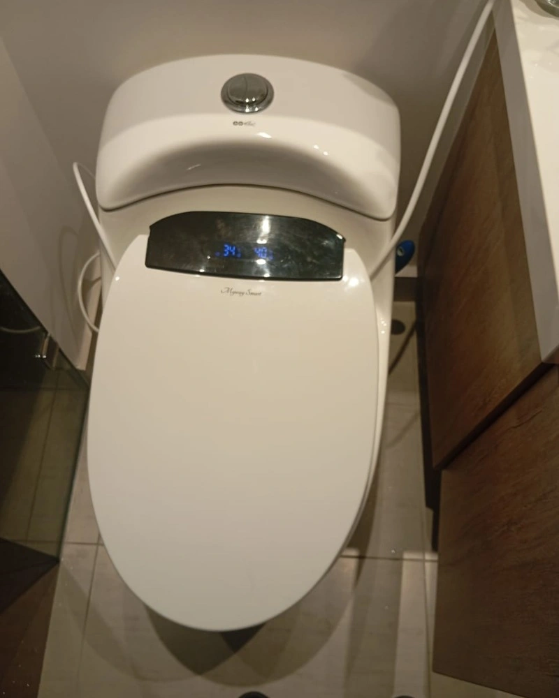 Asiento de inodoro inteligente
