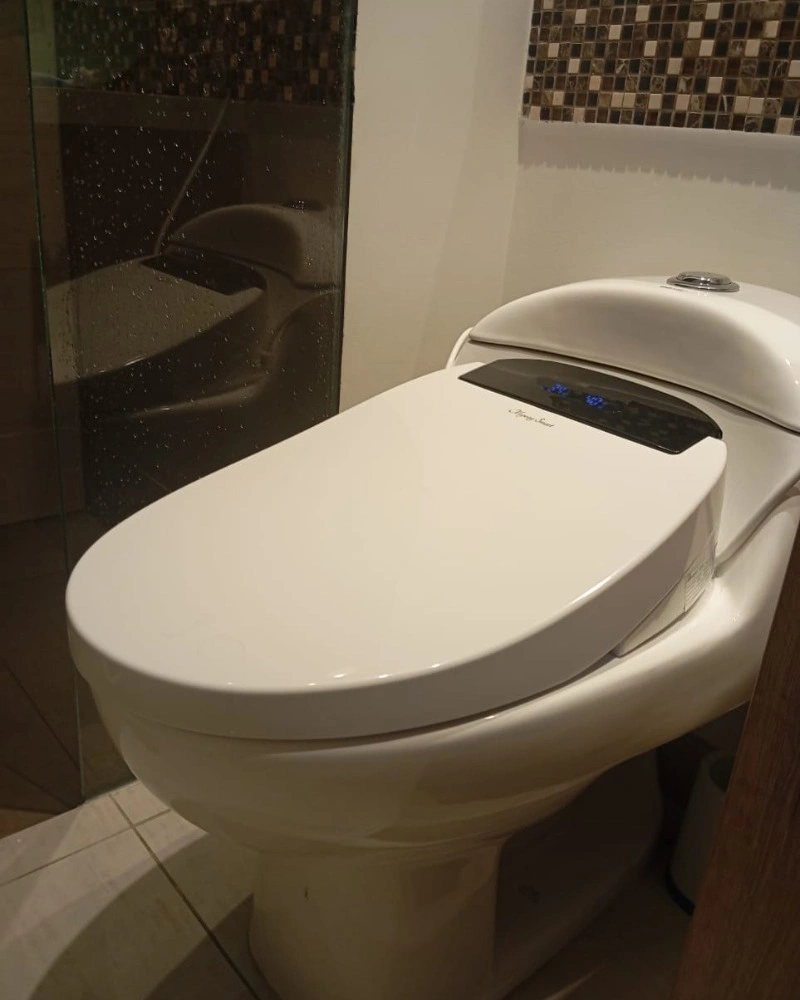 Asiento de inodoro inteligente