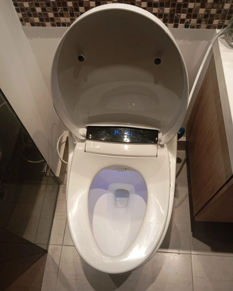 Asiento de inodoro inteligente