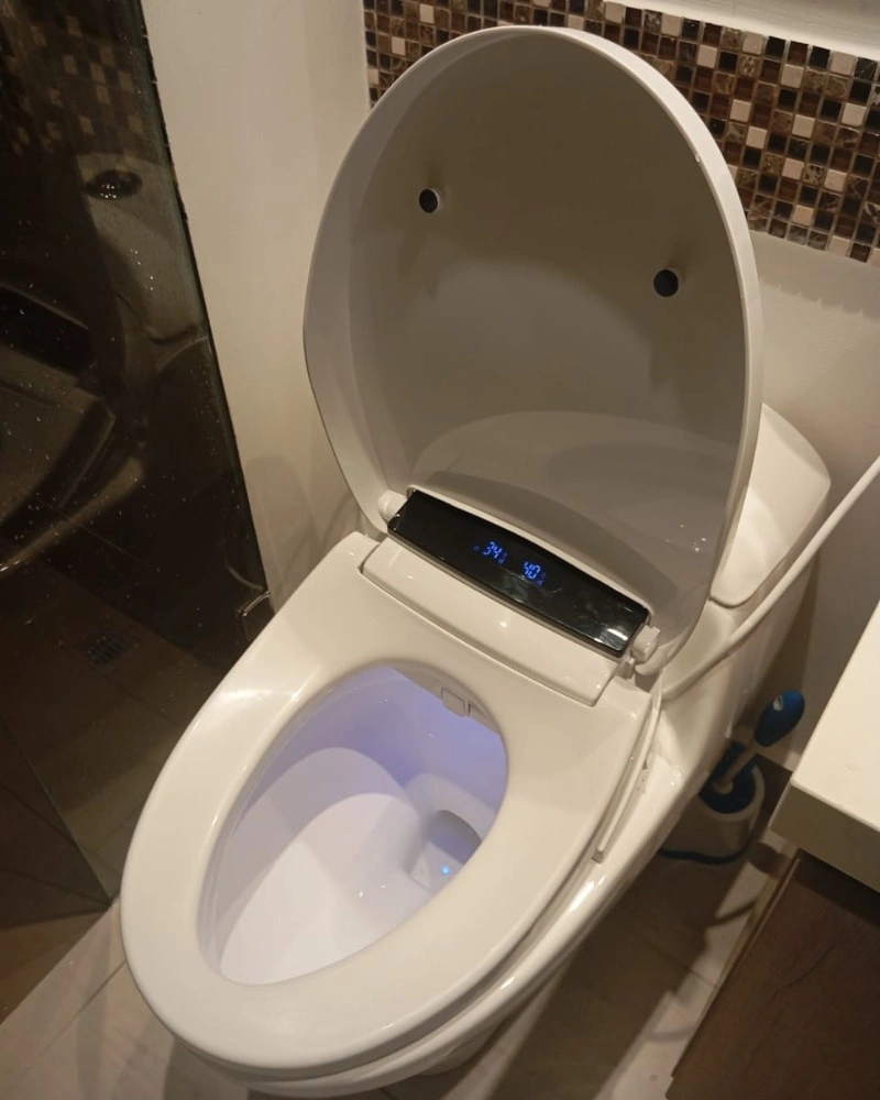 Asiento de inodoro inteligente