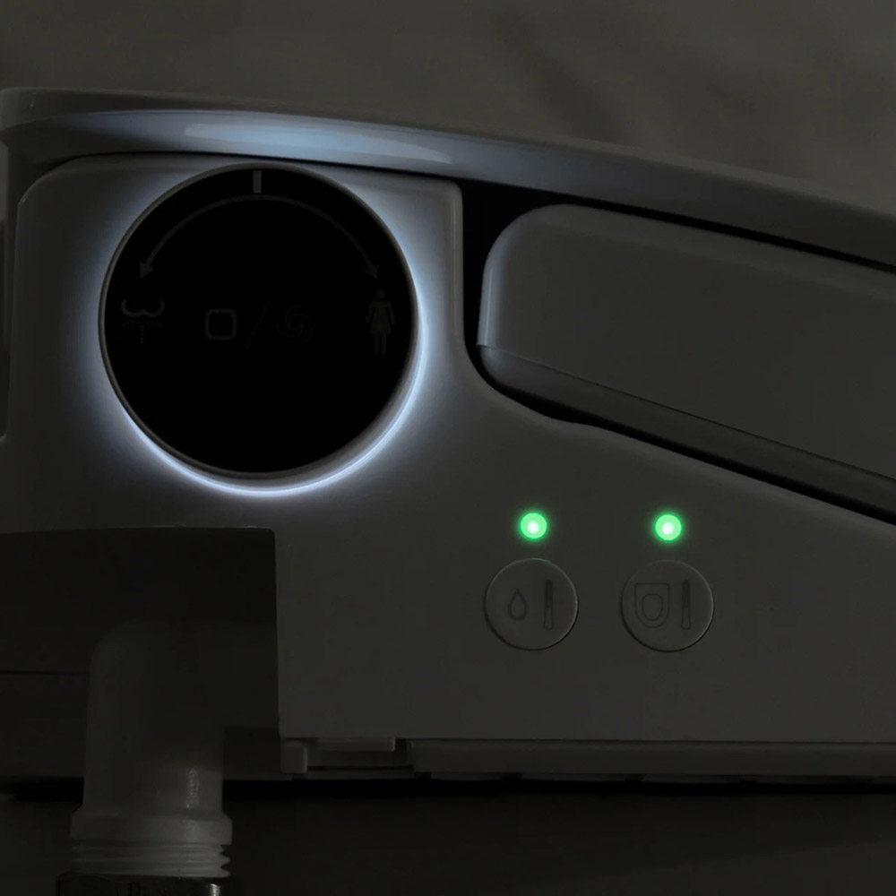 Smart bidet seat top